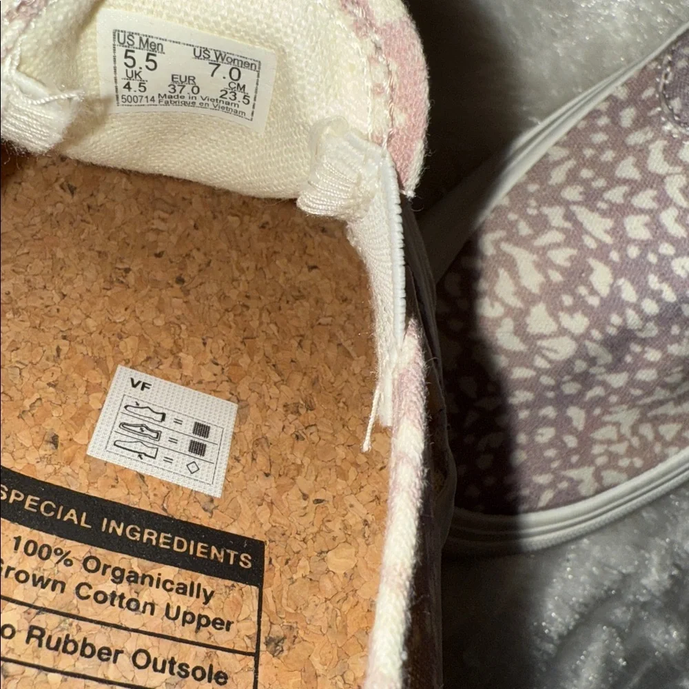 Vans White‎ and Brown Men's or women’s Sneakers